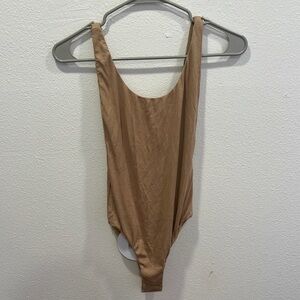 PRINCESS POLLY Neutral Tan Bodysuit